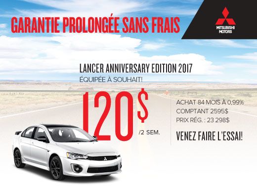 LANCER ANNIVERSARY EDITION 2017
