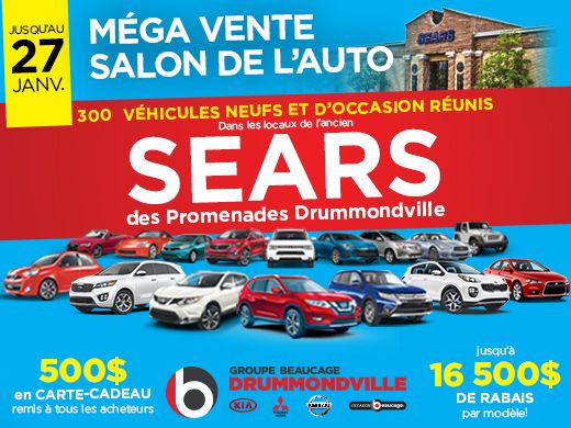 Méga vente salon de l'auto