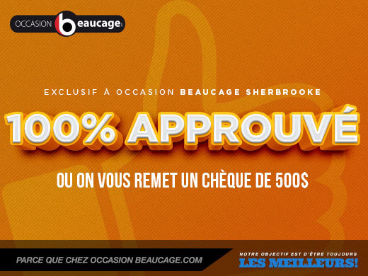 Vous êtes 100% approuvé!