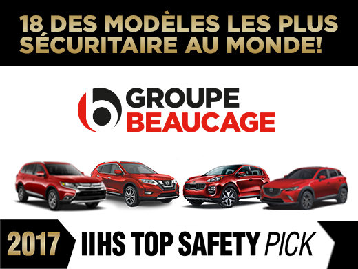 La mention Top Safety Pick chez le Groupe Beaucage