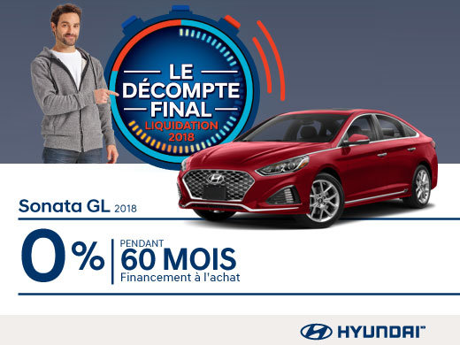 Sonata GL 2018 (nouveau modèle)