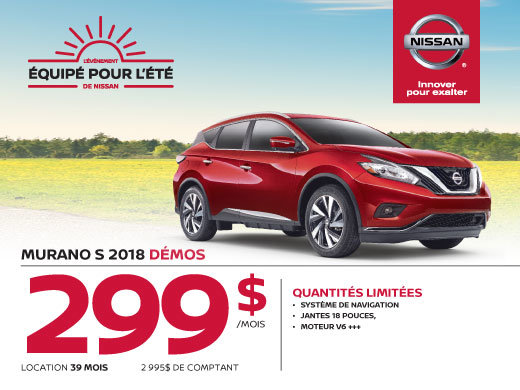 MURANO S 2018 démos