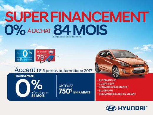 Hyundai Accent 5 portes 2017