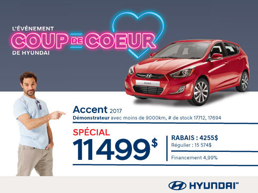 HYUNDAI Accent 2017 démo