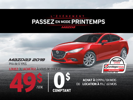 La Mazda3 2018