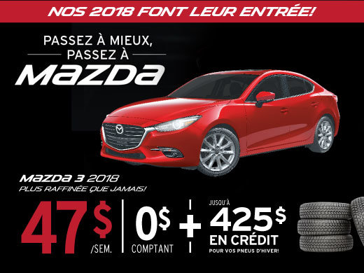 Louez la Mazda3 2018