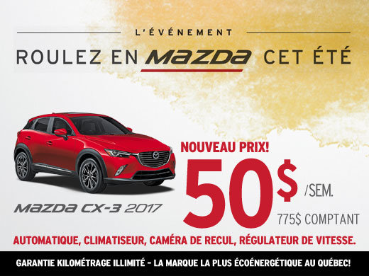 Louez le Mazda CX-3