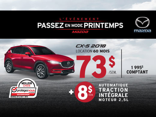 Le Mazda CX-5 2018