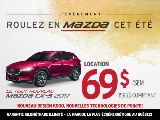 Louez le Mazda CX-5 2017