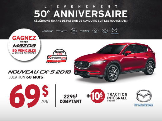 LE TOUT NOUVEAU MAZDA CX-5 2018