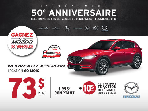 LE TOUT NOUVEAU MAZDA CX-5 2018