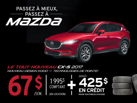 Louez le Mazda CX-5 2017