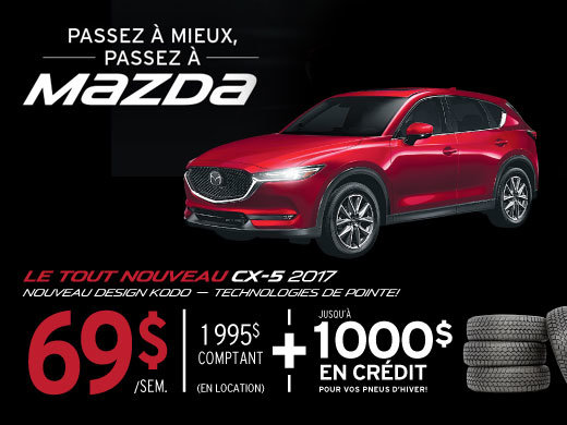 Louez le Mazda CX-5 2017