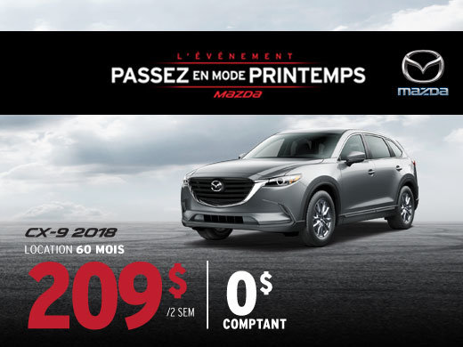 Le Mazda CX-9 2018