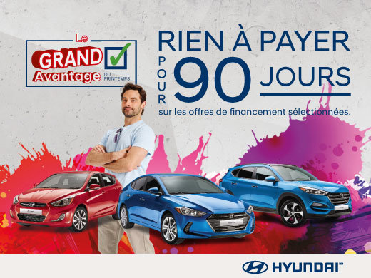 Le Grand AVANTAGE du Printemps