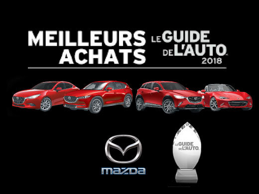 Mazda Meilleurs achats du Guide de l’auto 2018
