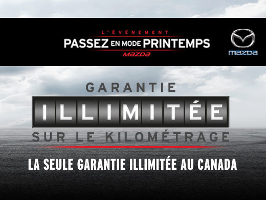 Garantie illimitée sur le kilométrage