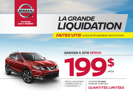 QASHQAI S 2018 démos