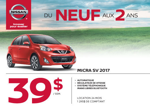 Nissan Micra SV 2017