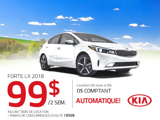 Forte 2018 en baisse de prix