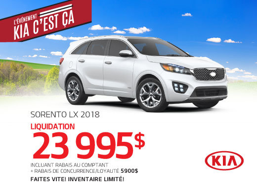 Sorento LX 2018
