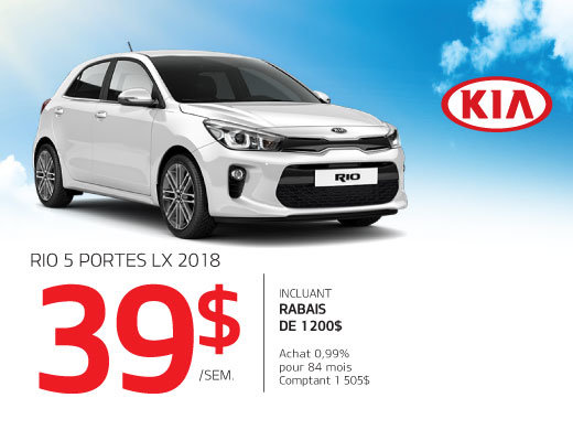 Rio5 portes 2018 à prix incroyable!