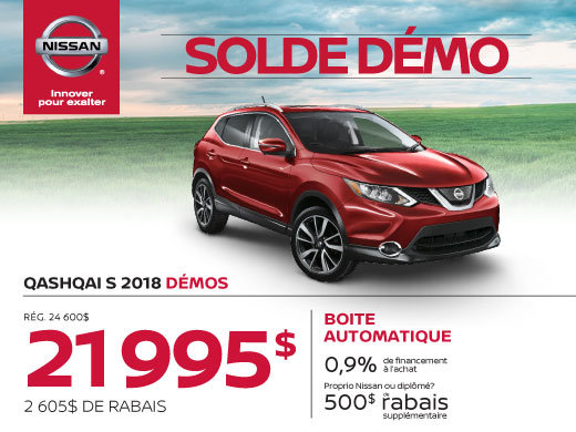 Qashqai S 2018 démos