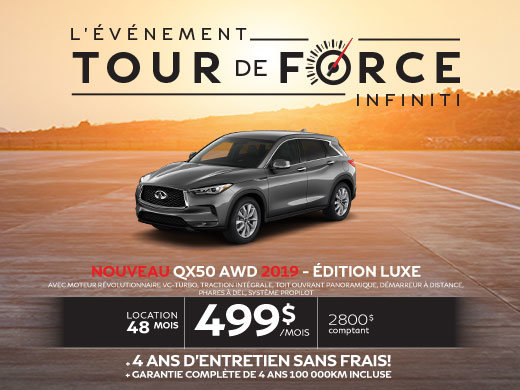 QX50 AWD 2019 édition LUXE