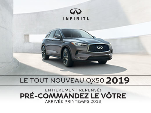 Le tout nouveau QX50 2019