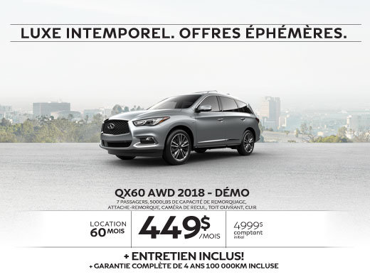 QX60 AWD 2018 Démo