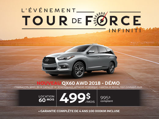 QX60 AWD 2018 Démo