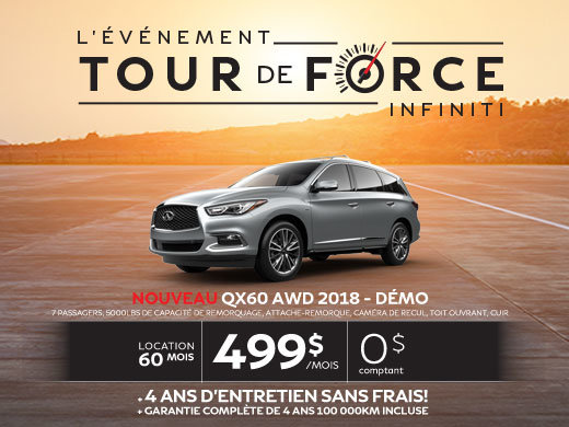 QX60 AWD 2018 Démo