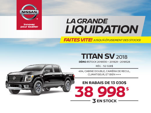TITAN SV 2018 démos