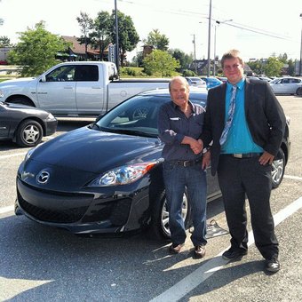 Merci Mazda de Sherbrooke pour le bon service!