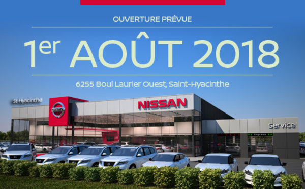 Nissan St-Hyacinthe déménage!