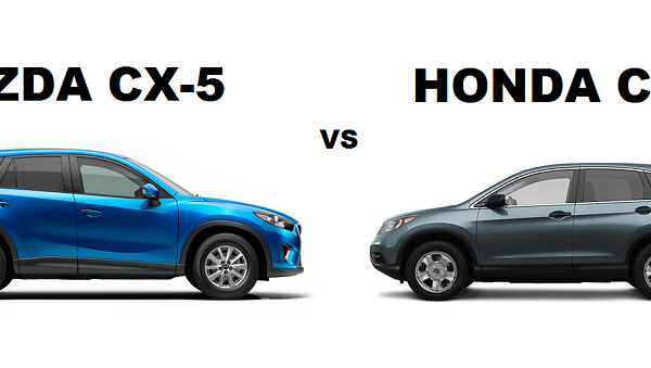 Comparaison de le Mazda CX-5 et le Honda CR-V