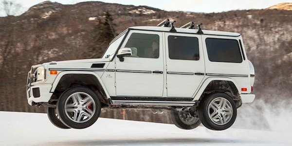 Un Mercedes-Benz G63 blindé à plus d’un million de dollars