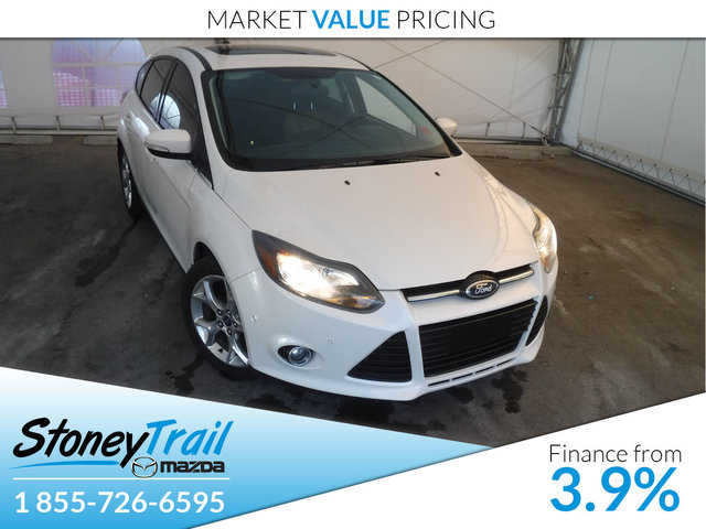 2013 Ford Focus Titanium - CLEAN CARPROOF! LOCAL TRADE!