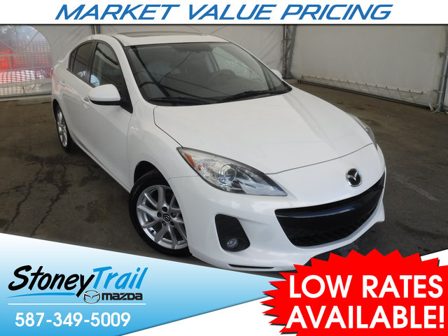 2013 Mazda Mazda3 GT - NAV / LEATHER / 1 OWNER TRADE / 2 SETS OF TIRES