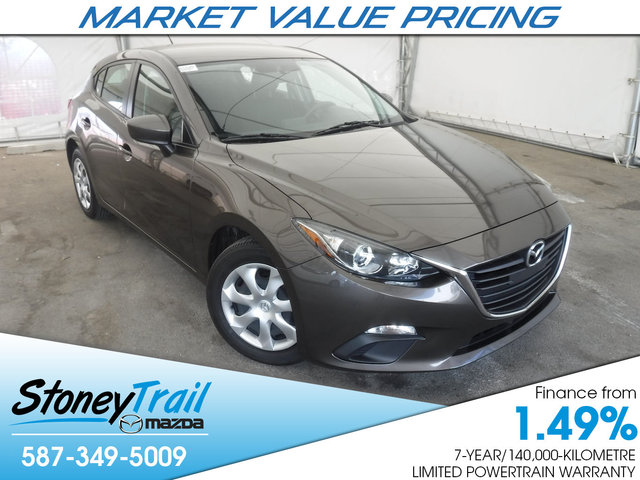 2015 Mazda Mazda3 GX - 7 YEAR WARRANTY / MAZDA CANADA LEASE RETURN!