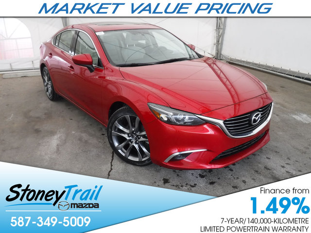 2016 Mazda Mazda6 GT - MAZDA CPO! ACCIDENT FREE!