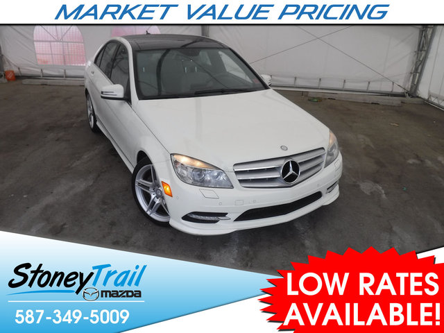 2011 Mercedes-Benz C350 C 350 4MATIC - CLEAN HISTORY! LOCAL TRADE!
