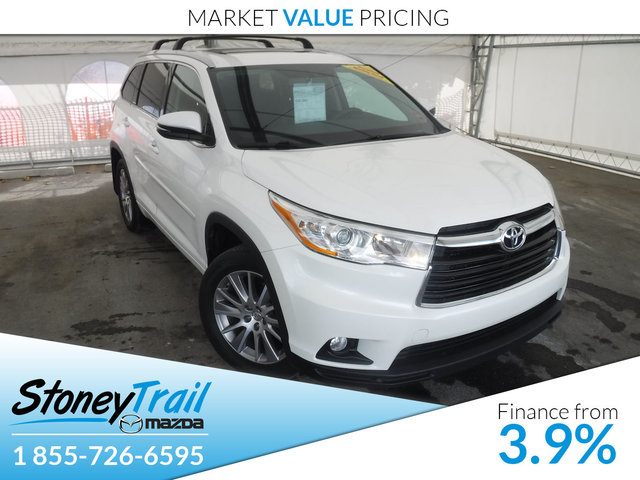 2015 Toyota Highlander XLE - LEATHER! ONE OWNER LOCAL TRADE-IN!